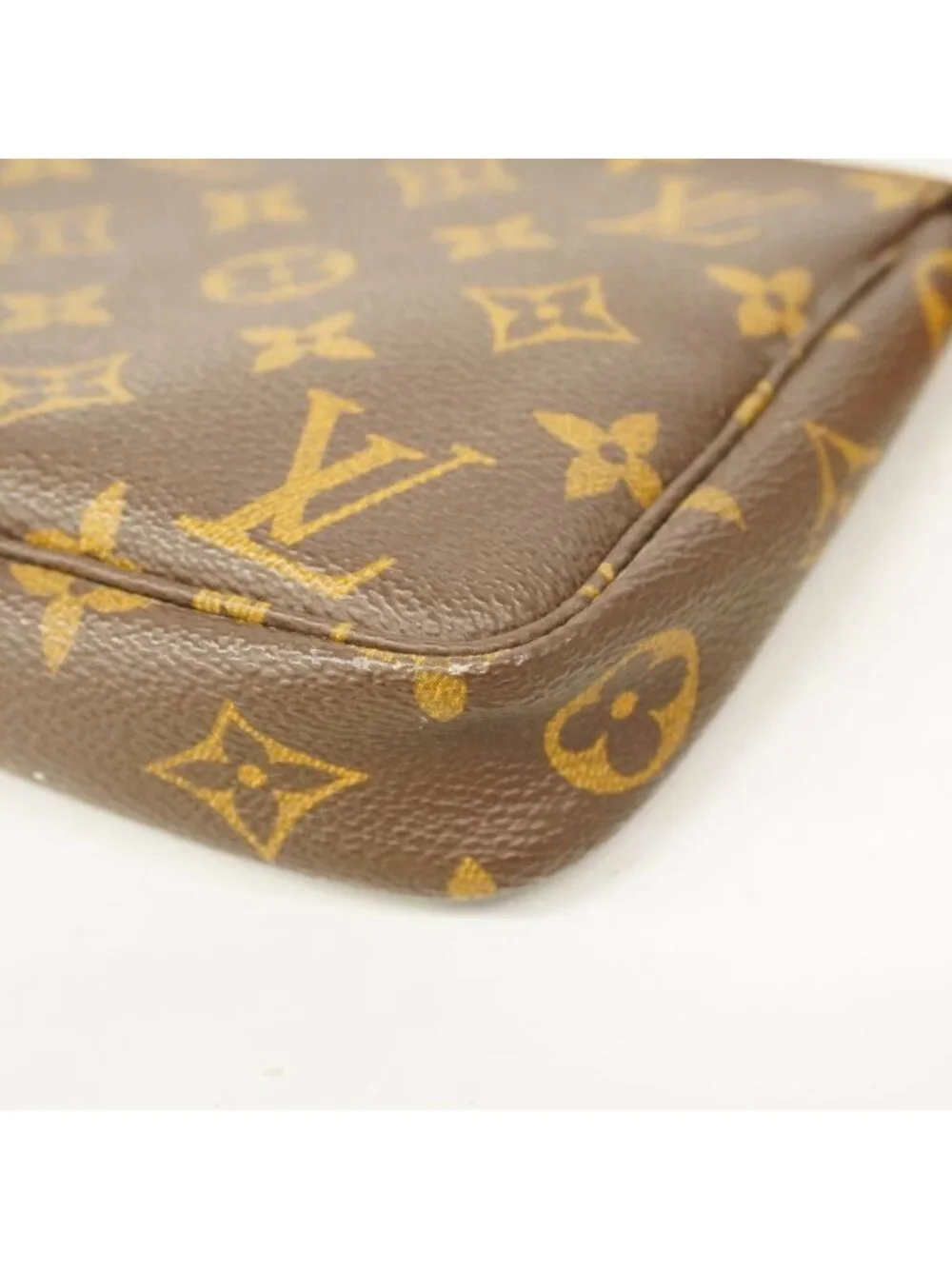 Louis Vuitton Pouch Monogram Pochette Accessoires Brown